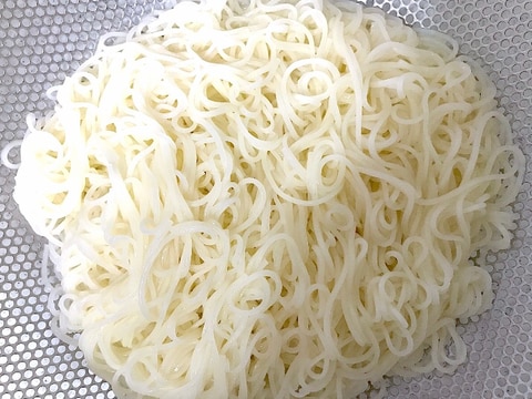 茹でない素麺の作り方☆夏の節ガス、時短